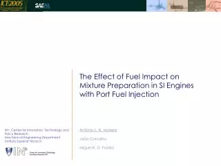 The Effect of Fuel Impact on Mixture Preparation in SI Engines with Port Fuel Injection