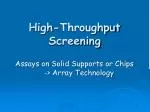 High-Throughput Screening - slide 1