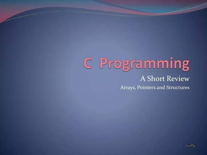 c programming