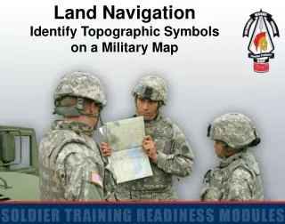 Land Navigation Identify Topographic Symbols on a Military Map