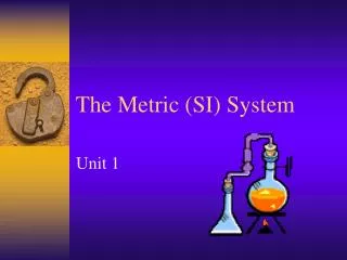 The Metric (SI) System