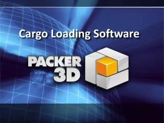 Cargo Loading Software