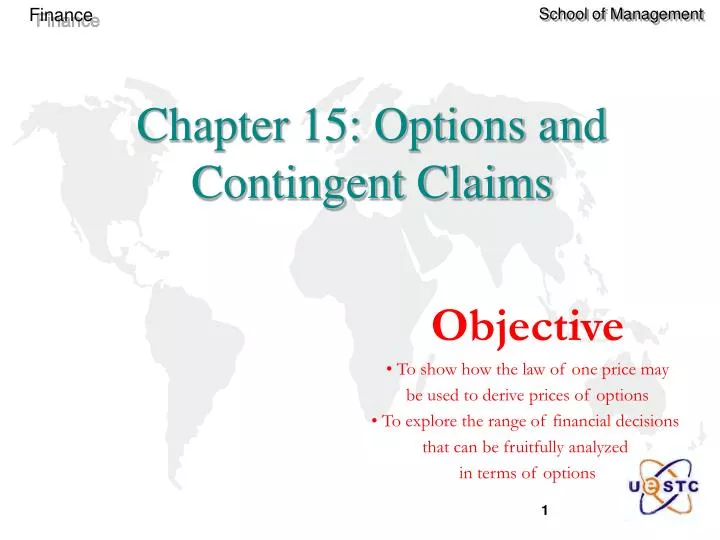 chapter 15 options and contingent claims