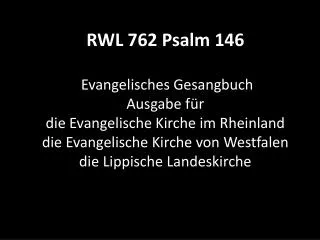 762 Psalm 146