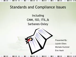 Standards and Compliance Issues