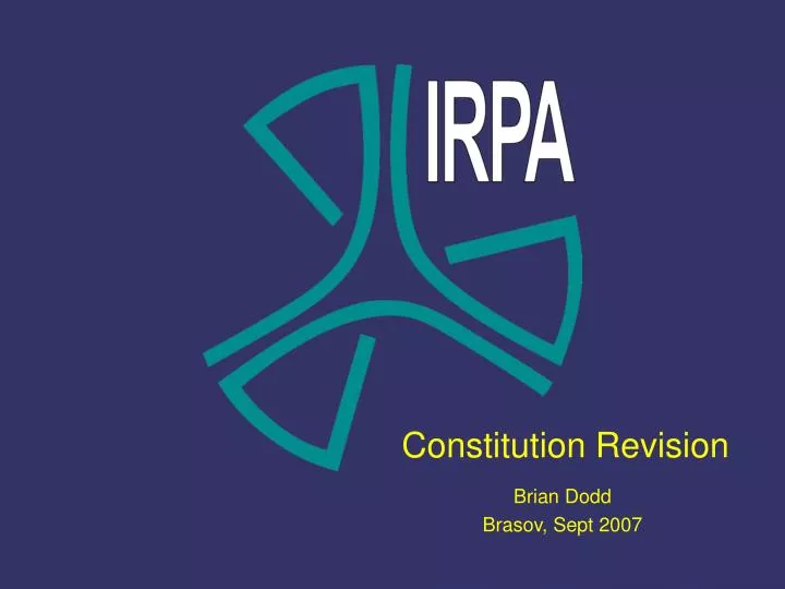 constitution revision