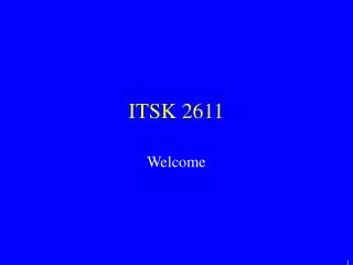 ITSK 2611