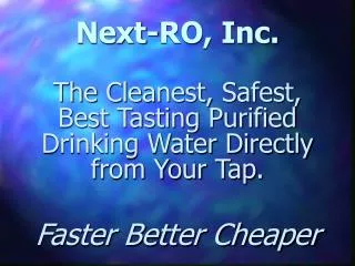 Next-RO, Inc.