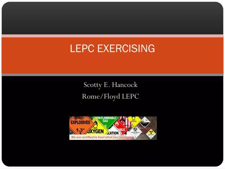 lepc exercising