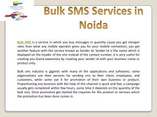 Bulk SMS Services in Noida