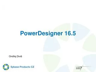 PowerDesigner 16.5