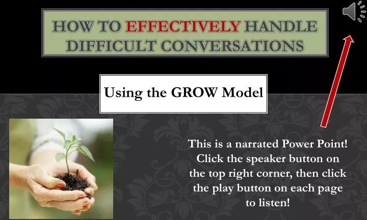 how to effectively handle difficult conversations