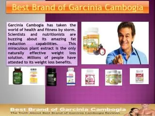 Best brand of garcinia cambogia
