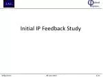 IP Feedback System for Jitter Correction in Particle Accelerators - slide 1