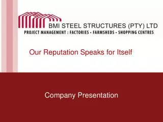 BMI Steel Structures