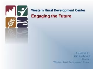 Western Rural Development Center