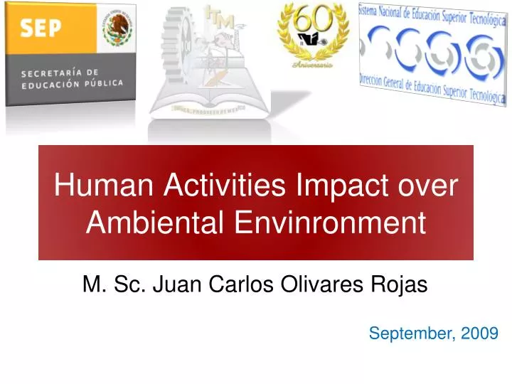 human activities impact over ambiental envinronment