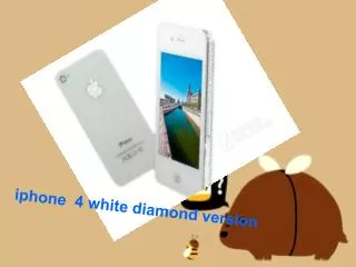iphone 4 white diamond version