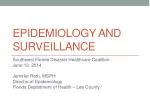 Epidemiology and Surveillance - slide 1