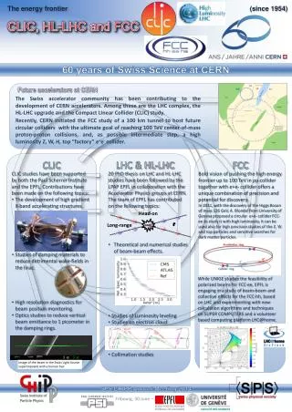 CLIC, HL-LHC and FCC