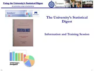 The University’s Statistical Digest Information and Training Session