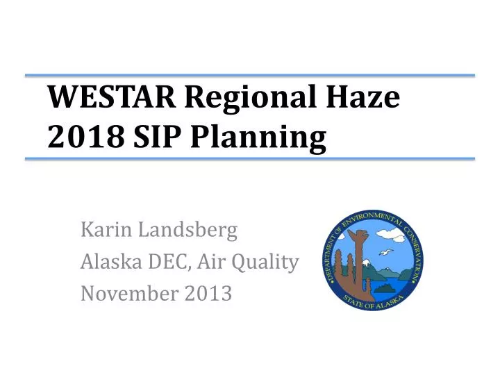 westar regional haze 2018 sip planning