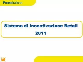 Sistema di Incentivazione Retail 2011