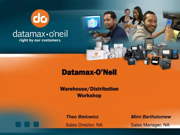 datamax o neil warehouse distribution workshop