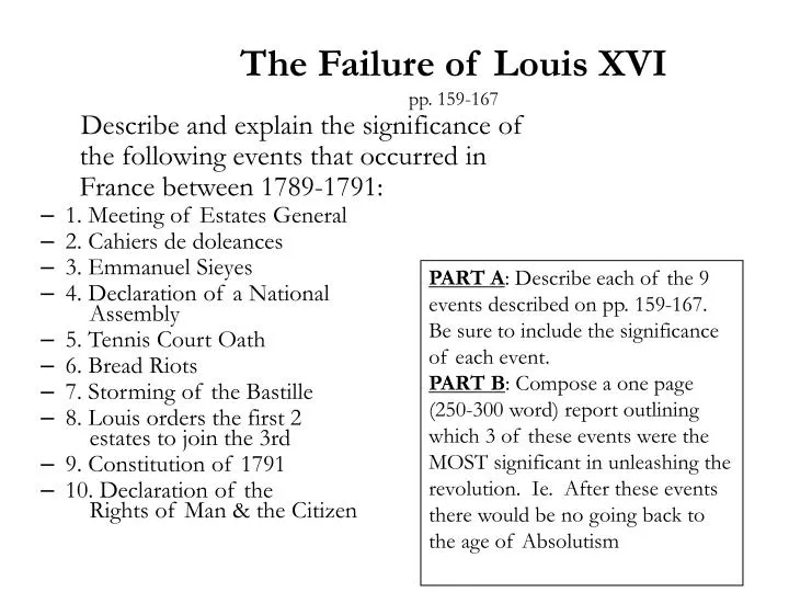 the failure of louis xvi pp 159 167