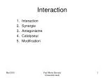 Interaction - slide 1