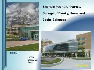 Brigham Young University – College of Family, Home and Social Sciences
