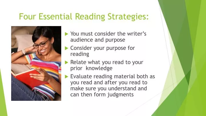 four essential reading strategies