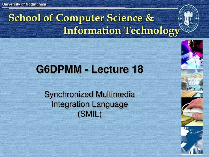 g6dpmm lecture 18
