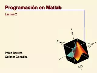 programaci n en matlab