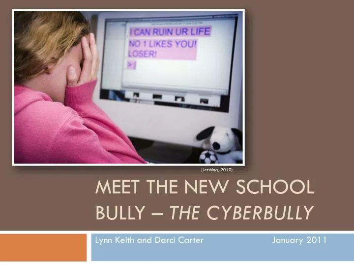 meet the new school bully the cyberbully
