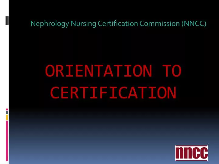nephrology nursing certification commission nncc