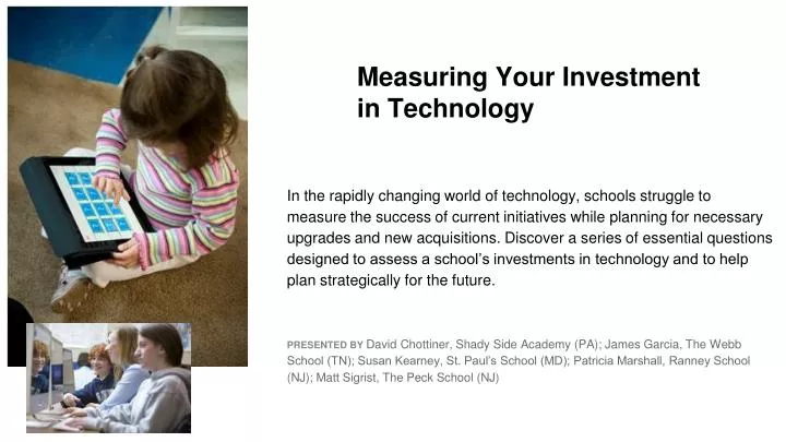 measuring your investment in technology