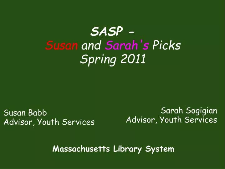 susan babb advisor youth services