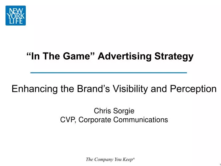 in the game advertising strategy