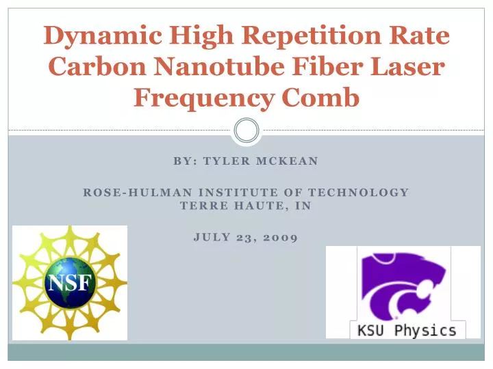 dynamic high repetition rate carbon nanotube fiber laser frequency comb