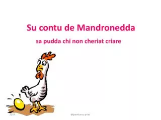 su contu de mandronedda
