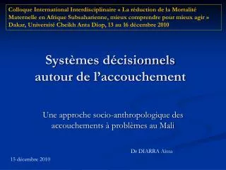 syst mes d cisionnels autour de l accouchement