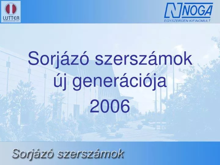 sorj z szersz mok j gener ci ja