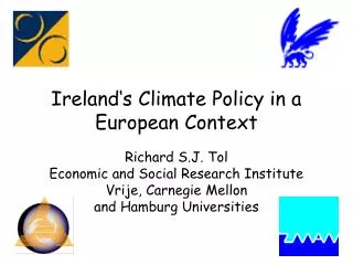 Ireland‘s Climate Policy in a European Context