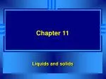 Understanding Liquids and Solids: Intermolecular Forces and Their Effects - slide 1