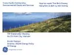 Trans-Pacific Partnership: Environmental Goods and Services - slide 1