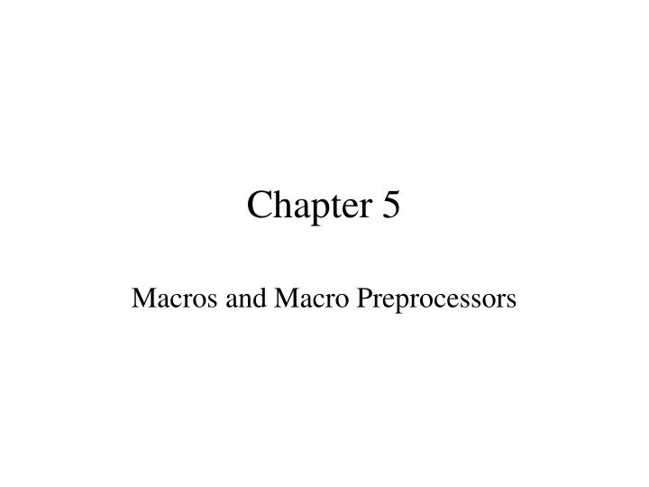 chapter 5