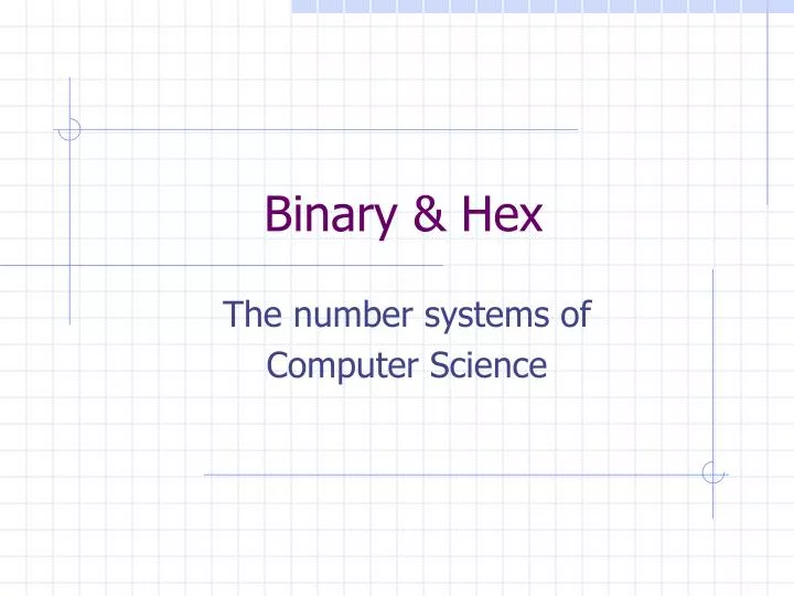 binary hex