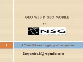 A Total GIS service group of companies