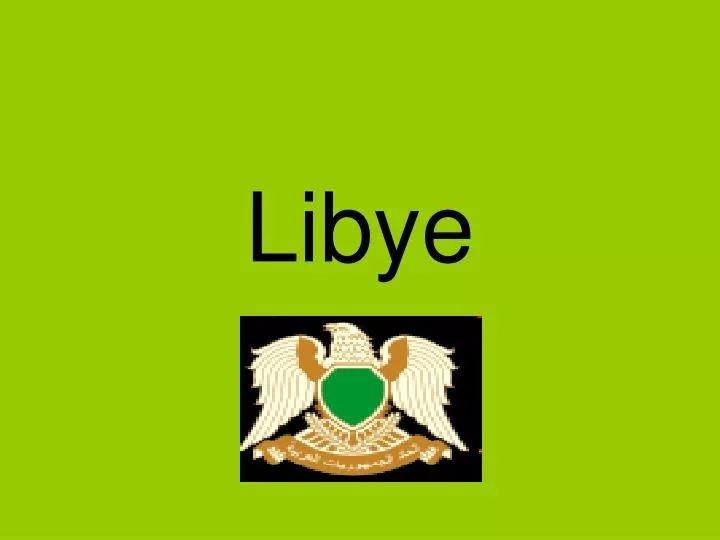 libye